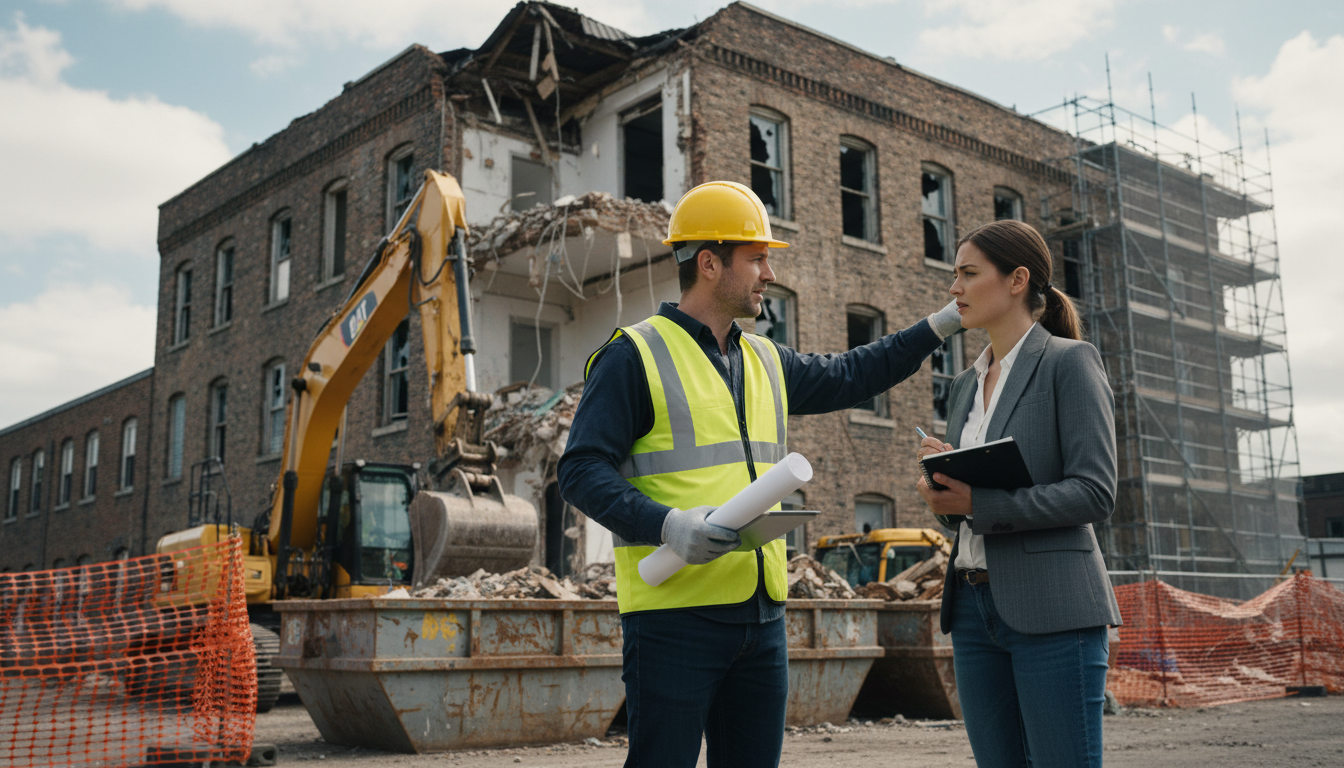 obtenez un devis précis et personnalisé pour la démolition de votre bâtiment en contactant un expert qualifié. service rapide et fiable adapté à vos besoins.
