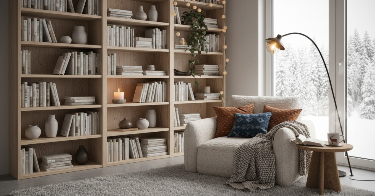 découvrez comment installer une bibliothèque scandinave pour créer une ambiance cocooning et chaleureuse chez vous grâce à des conseils simples et élégants.